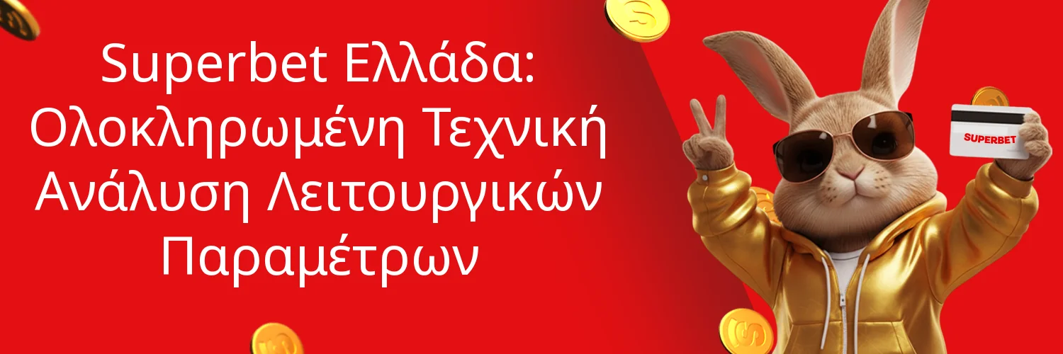 Superbet Ελλάδα: Ολοκληρωμένη Τεχνική Ανάλυση Λειτουργικών Παραμέτρων Superbet Ελλάδα: Ολοκληρωμένη Τεχνική Ανάλυση Λειτουργικών Παραμέτρων